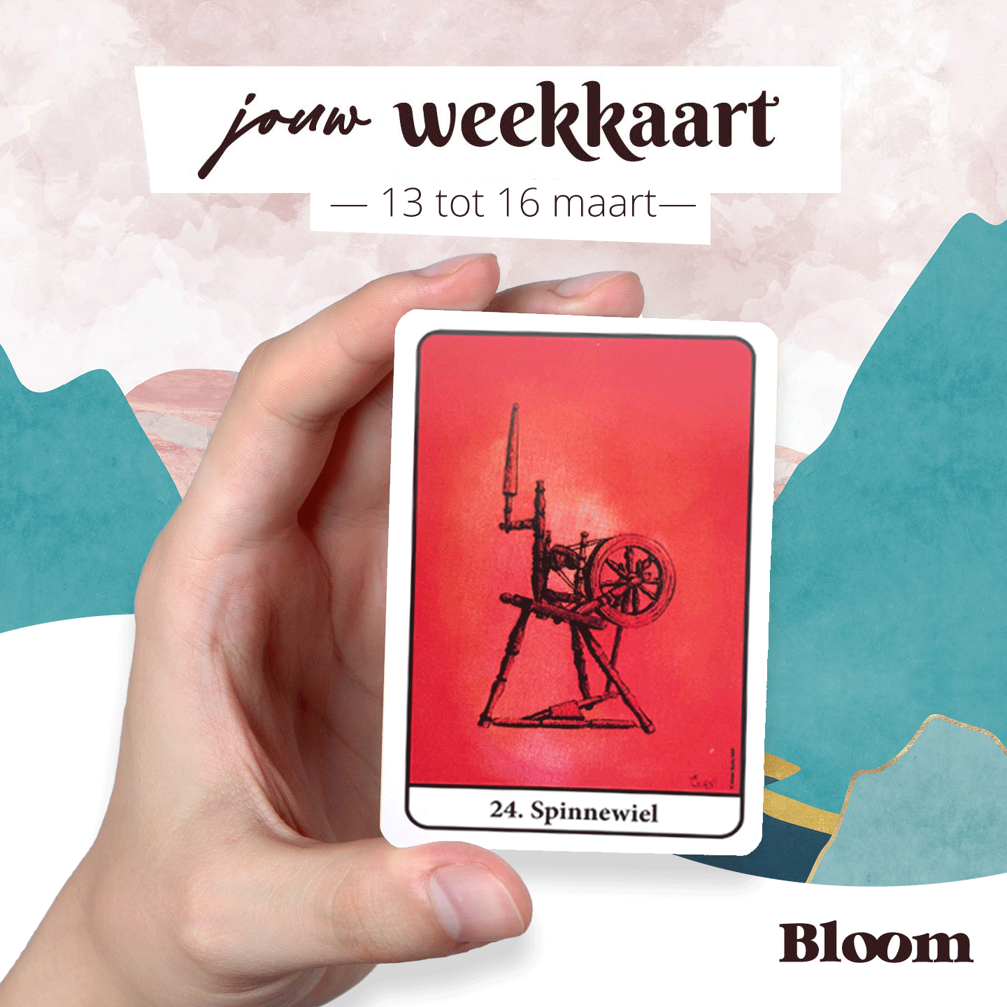 Weekkaart 13/03/2023 - 16/03/2023