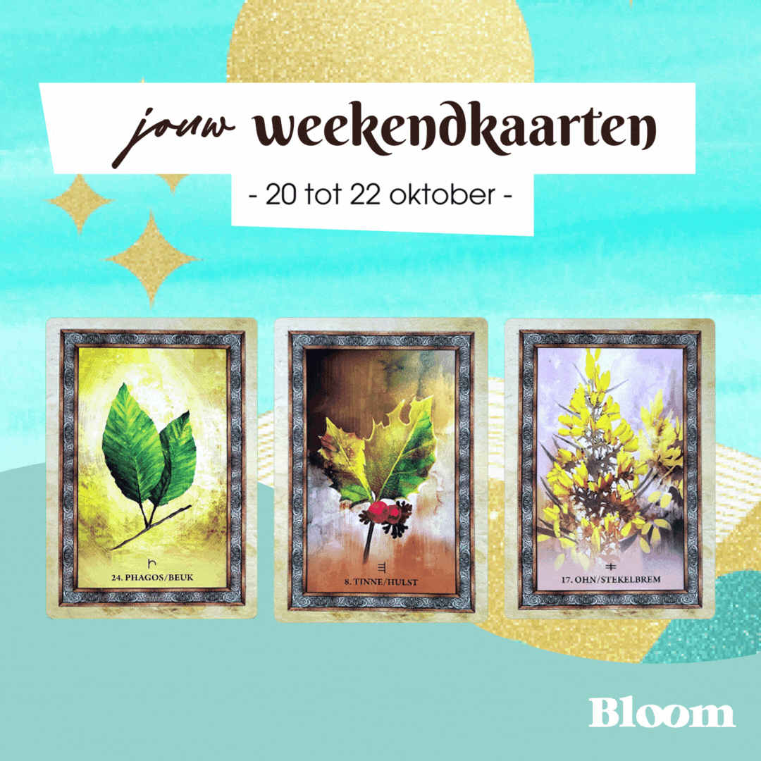 Weekendkaart 20 oktober 2023 Bloom OMGEDRAAID