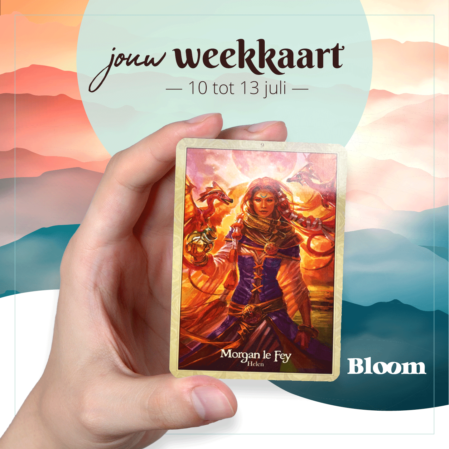 Weekkaart 10/07/2023 - 13/07/2023