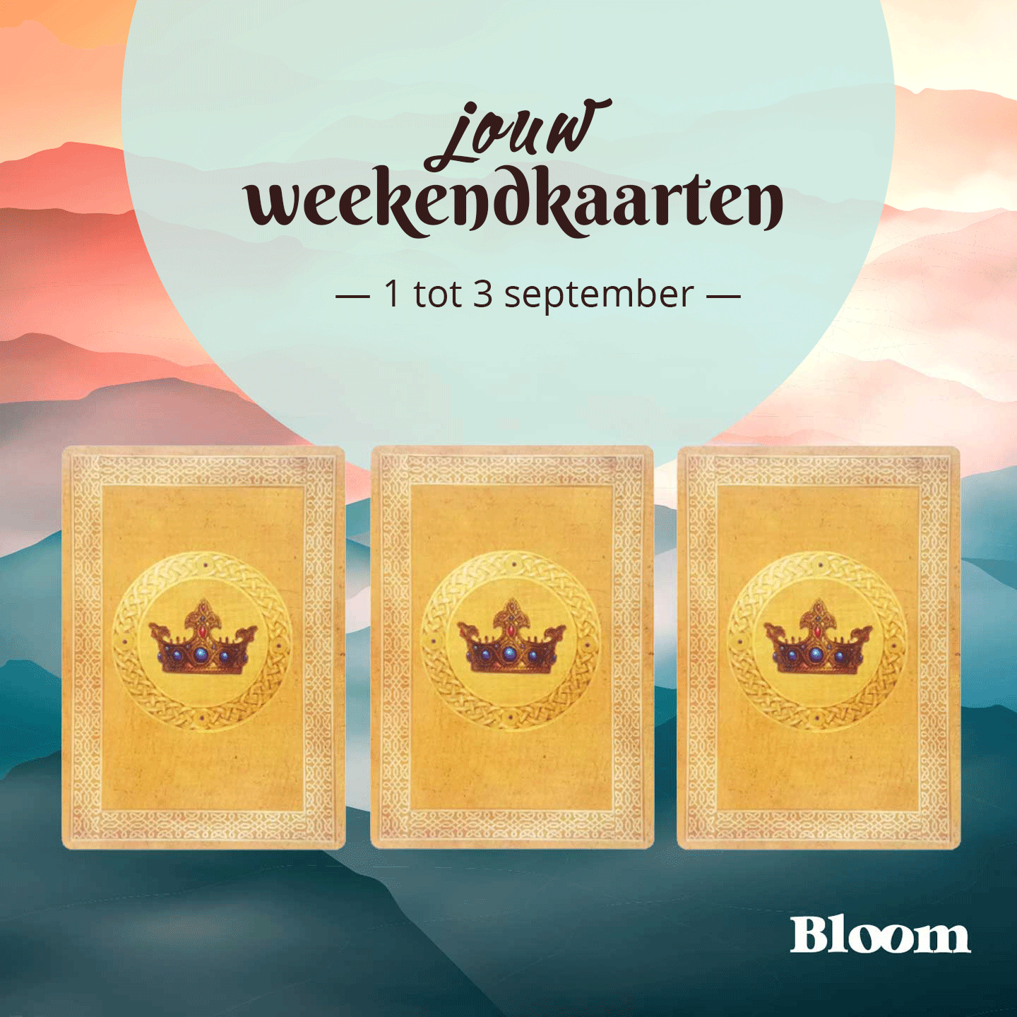 Weekendkaart 01/09/2023 - 03/09/2023