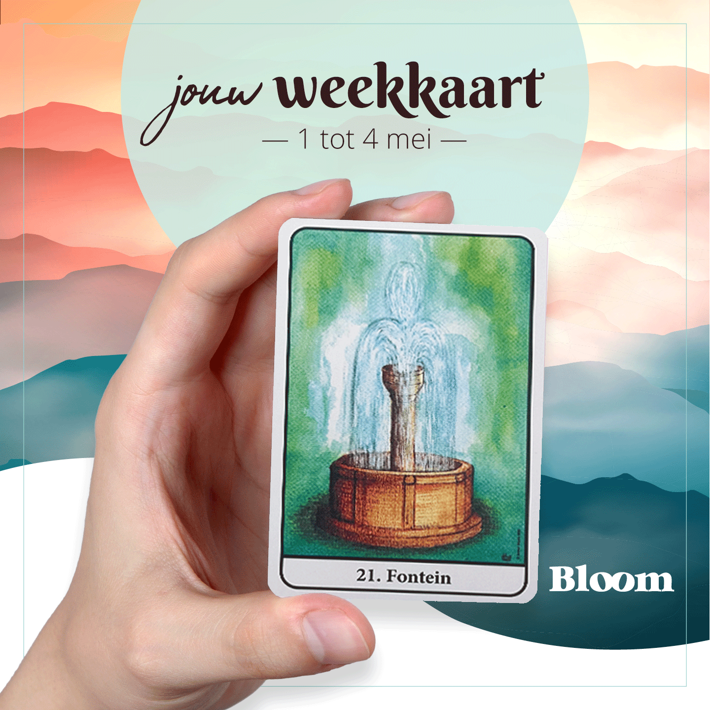 Weekkaart 01/05/2023 - 04/05/2023