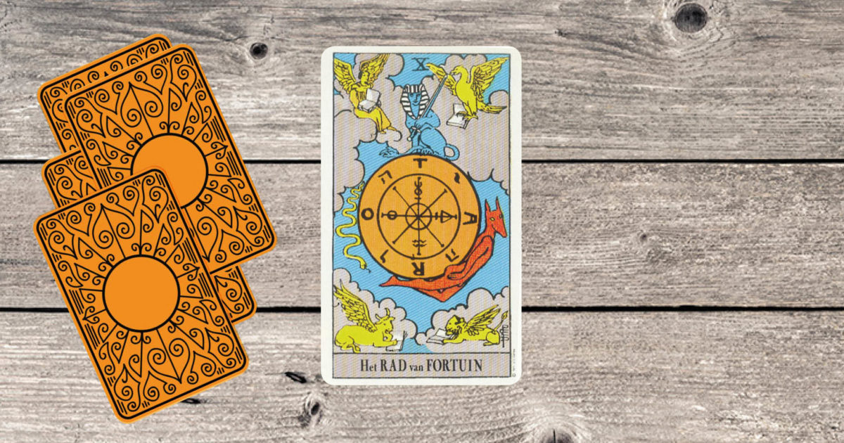 Ja-Nee Tarot: Kaart 10 - Het Rad van Fortuin | Bloom