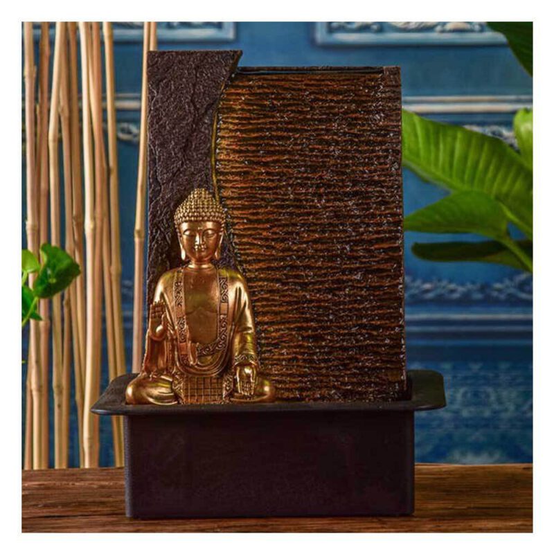 Fontein Gouden Buddha Bloom Online Webshop