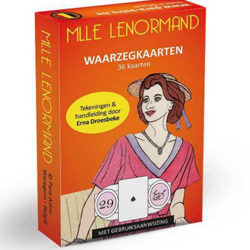 Lenormand Waarzegkaarten Erna Droesbeke 9789063784997 kaarten Bloom Webshop