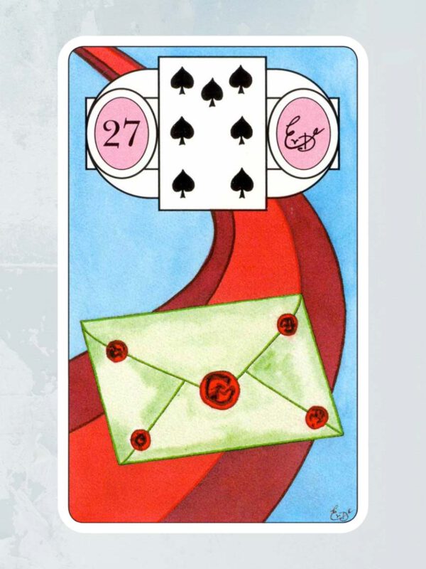 De Brief - Lenormand kaart 27