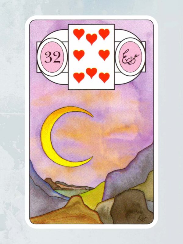 De Maan - Lenormand kaart 32