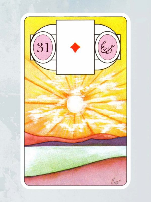 De Zon - Lenormand kaart 31