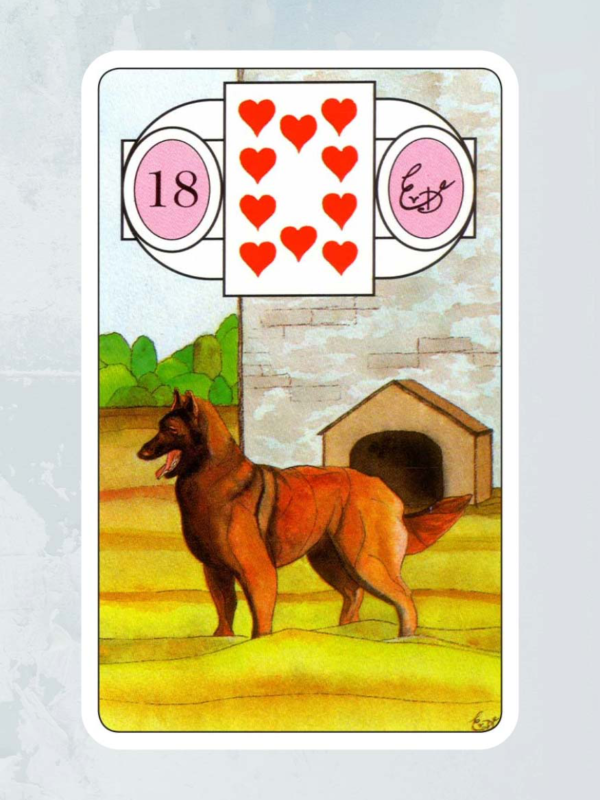 De Hond - Lenormand kaart 18