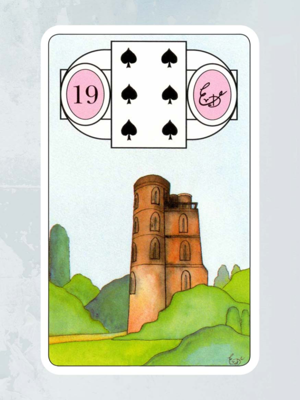 De Toren - Lenormand kaart 19