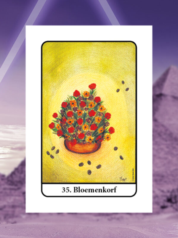 Bloemenkorf • Tarot van Isis Nummer 35