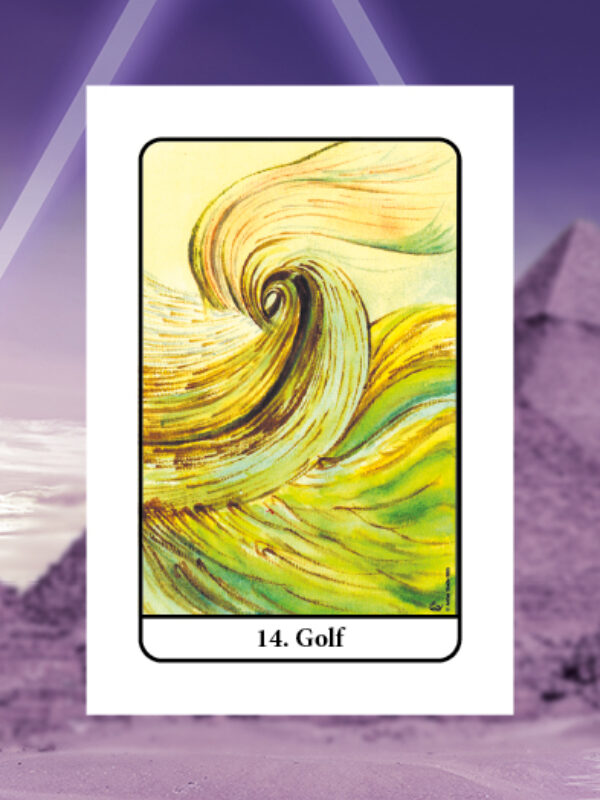 Golf • Gematigdheid • Tarot van Isis Nummer 14