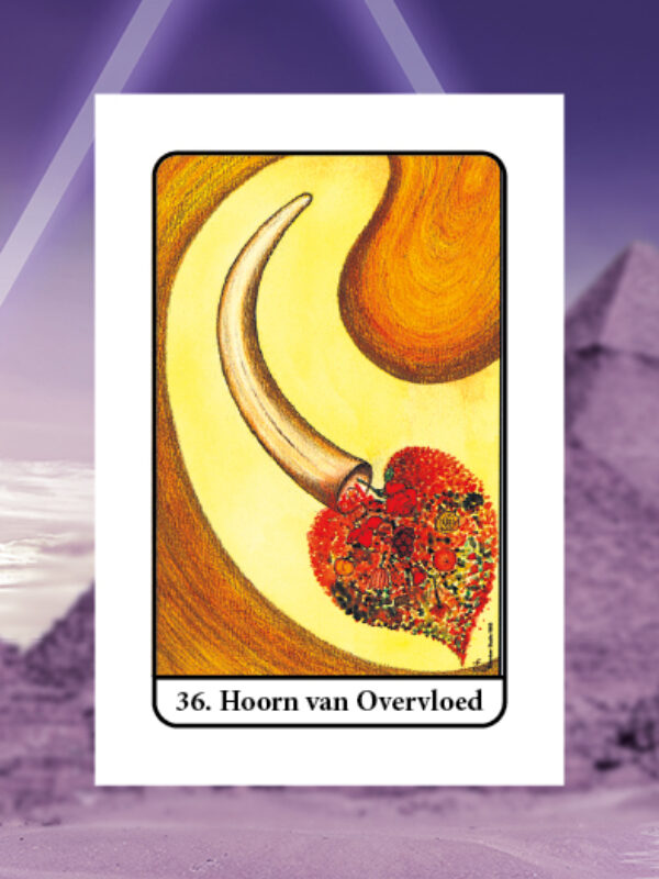 Hoorn van overvloed • Tarot van Isis Nummer 36