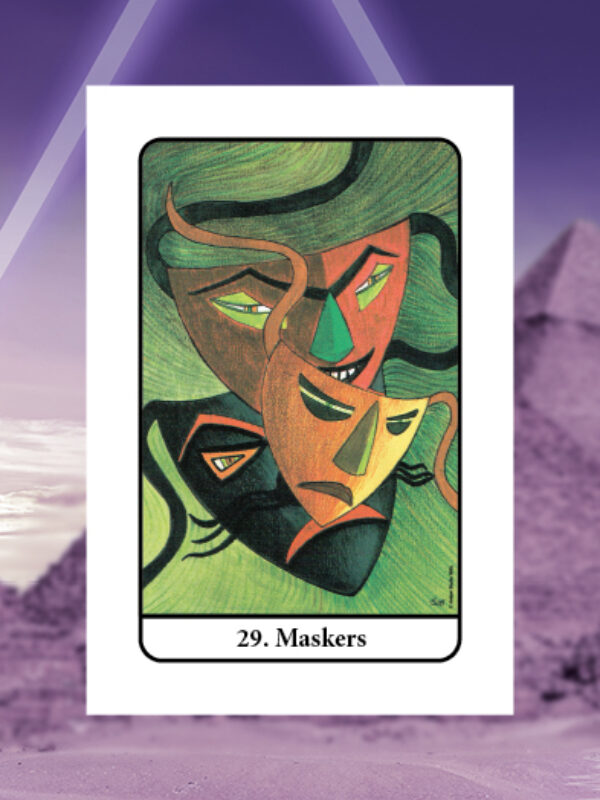 Maskers • Tarot van Isis Nummer 29