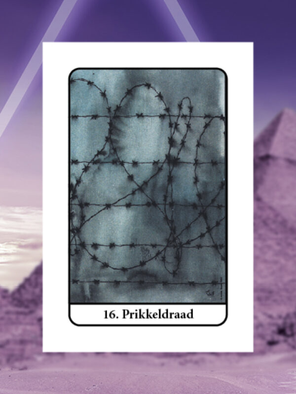 Prikkeldraad • Toren • Tarot van Isis Nummer 16