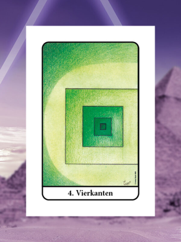 Vierkanten • Heerser • Tarot van Isis Nummer 4