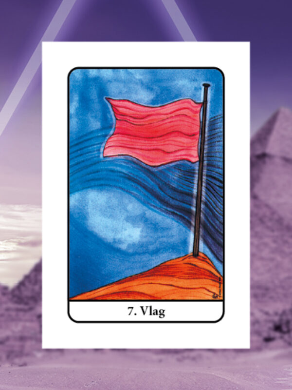 Vlag • Zegewagen • Tarot van Isis Nummer 7