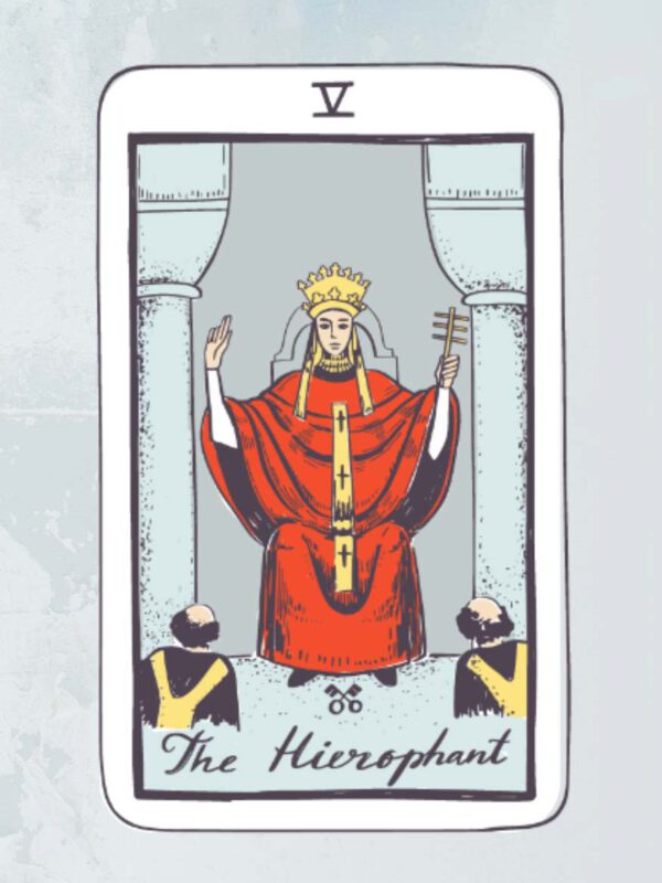 Tarot Kaart 5: Hogepriester