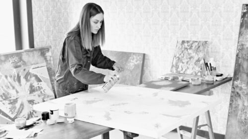 Bloom Waregem Workshop Intuitief Schilderen
