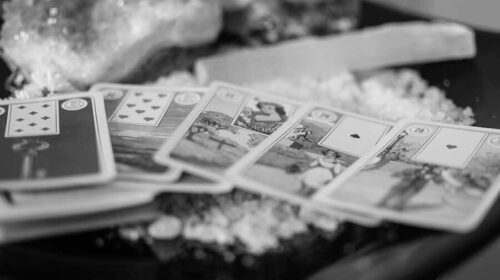 Cursus kaartleggen Lenormand beginners Ingrid Terryn Bloom web