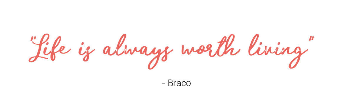 Braco Komt Naar België Quote Life Bloom Web