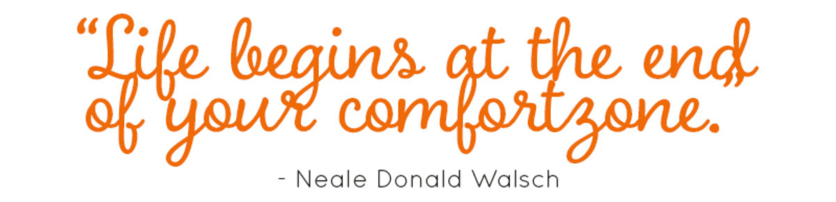 Column verandering quote Neale Donald Walsch comfortzone Bloom web