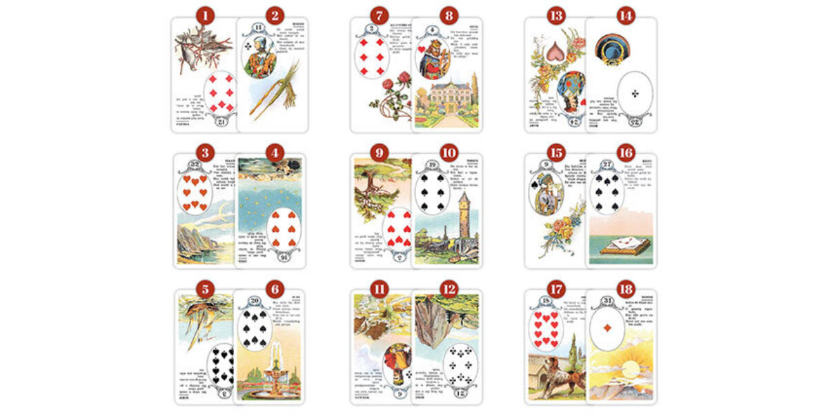 Lenormand advies zomer legpatroon kaarten Bloom web