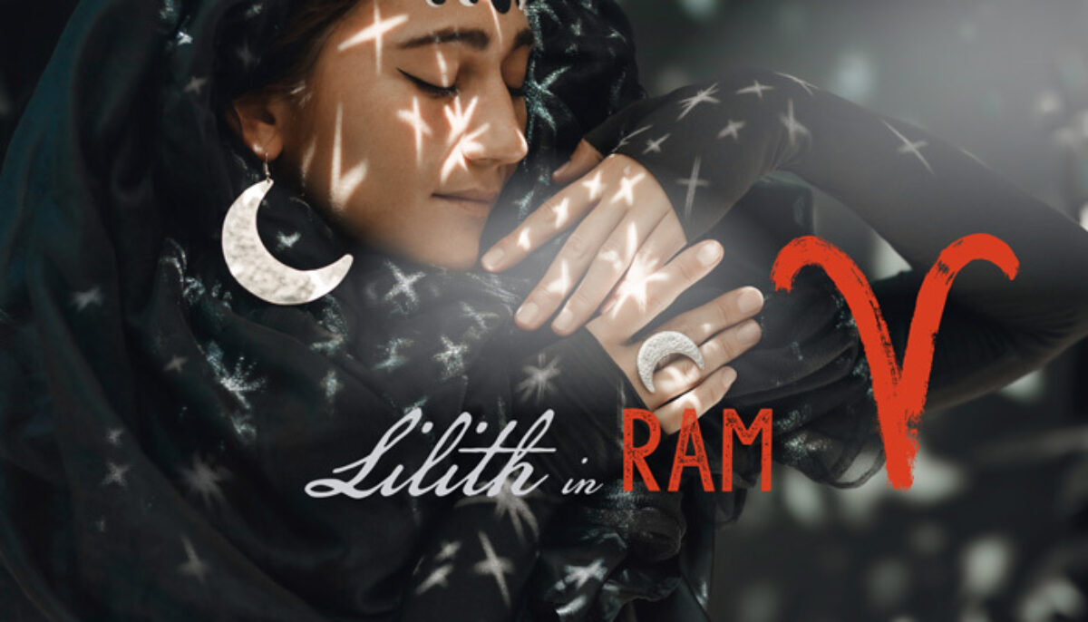 Lilith Zwarte Maan in Ram Bloom web