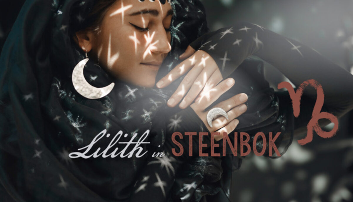 Lilith Zwarte Maan in Steenbok Bloom web