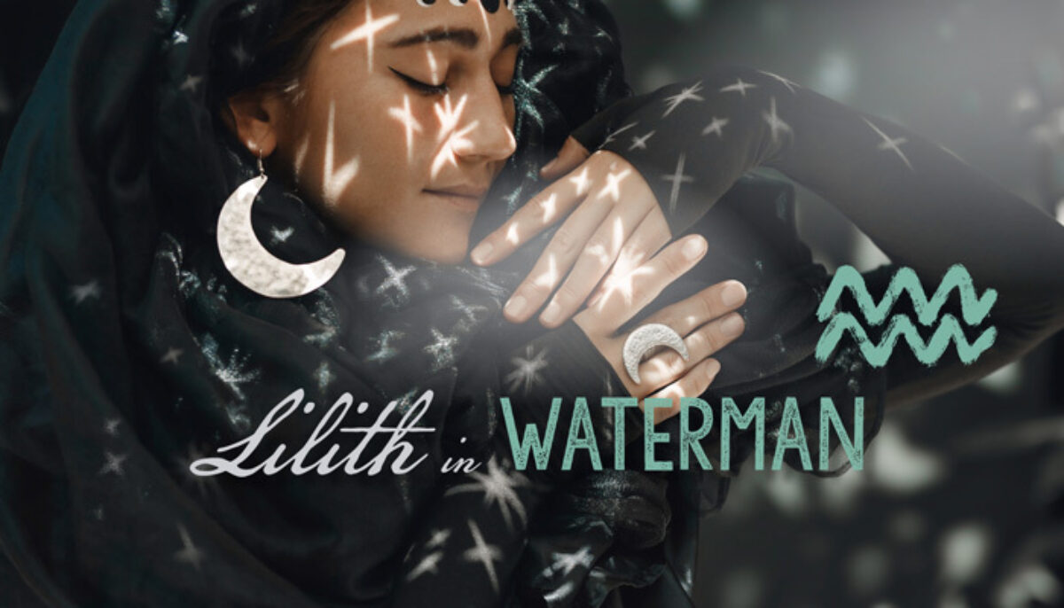 Lilith Zwarte Maan in Waterman Bloom web