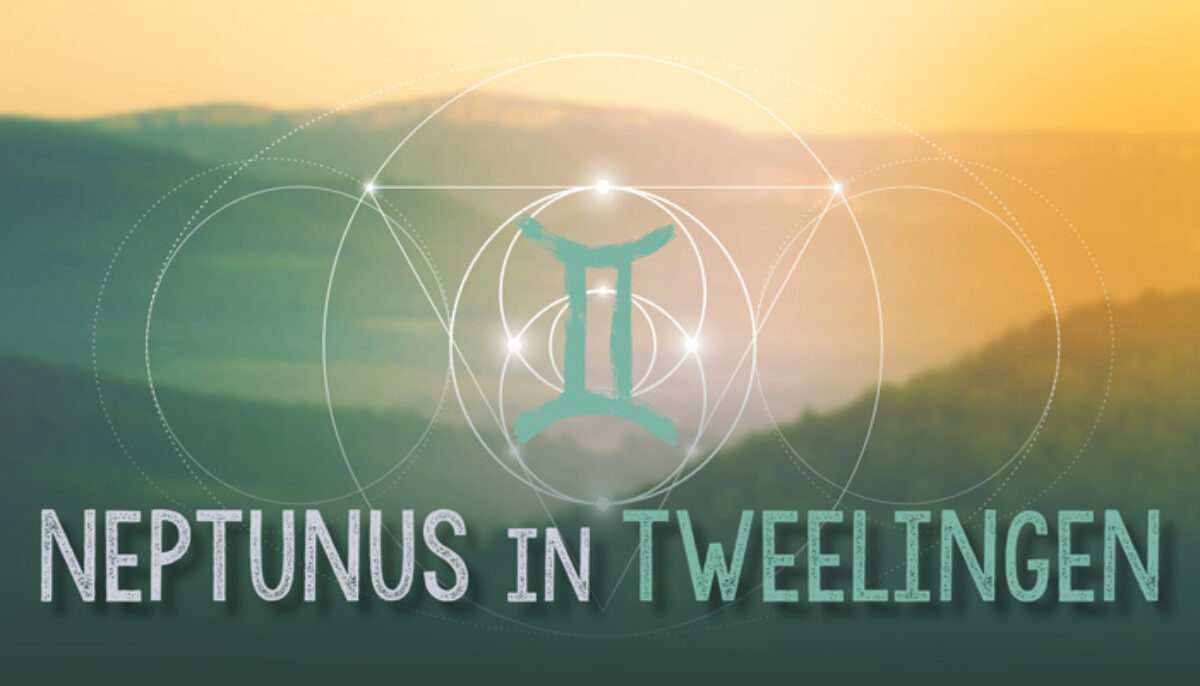 Neptunus in teken Tweelingen Bloom web