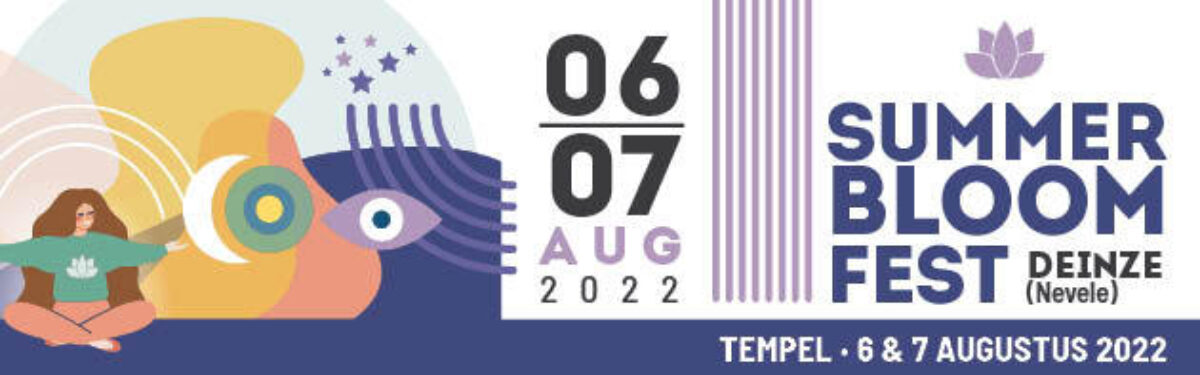 Summer Bloom Fest 2022 banner Tempel