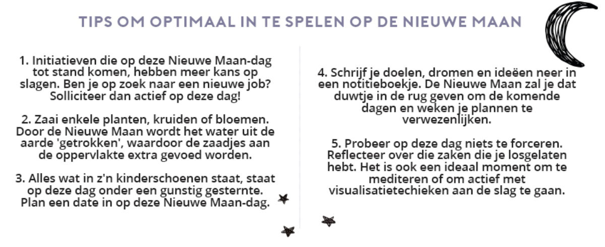 Verbind je met de maanfasen nieuwe maan tips Bloom web