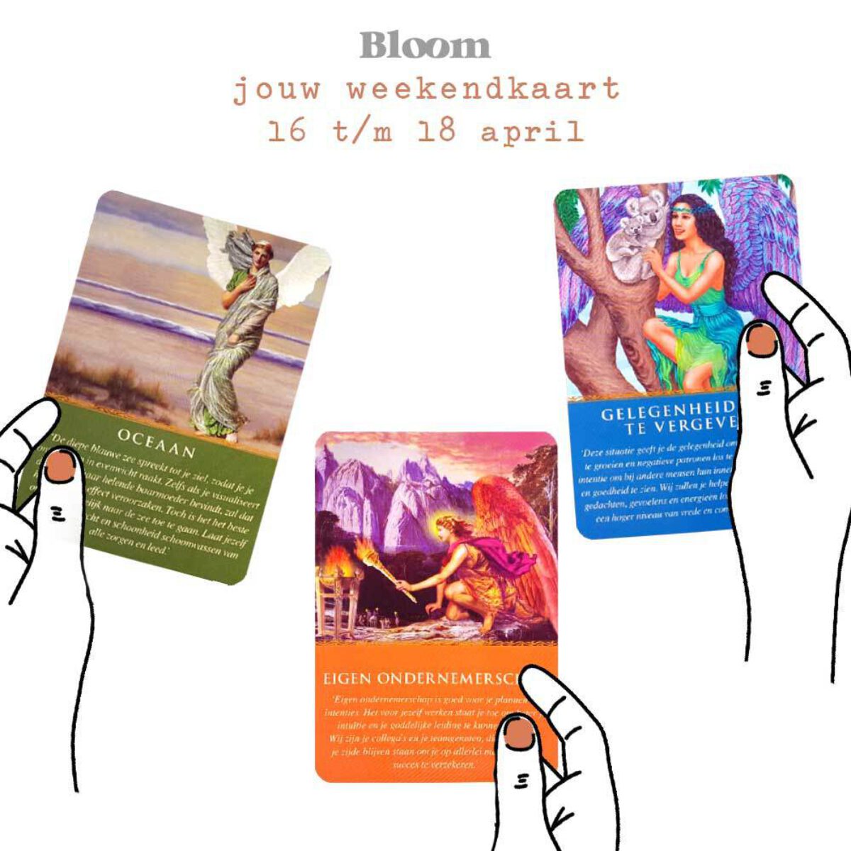 Weekendkaart 16 april 2021 back Bloom web