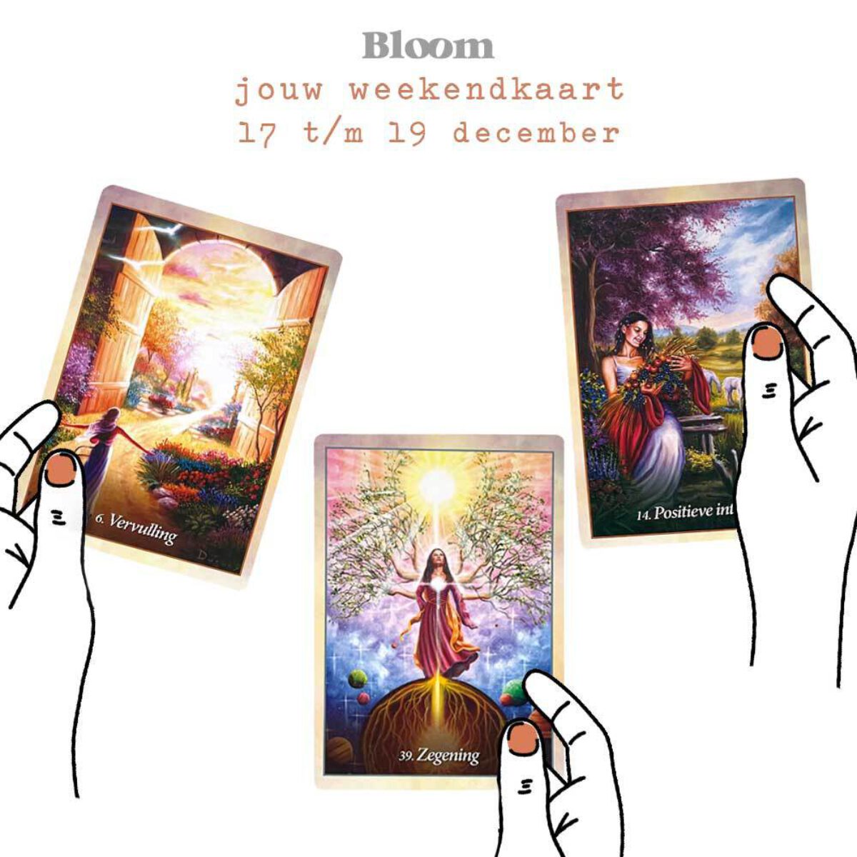Weekendkaart 17 december 2021 Bloom Online