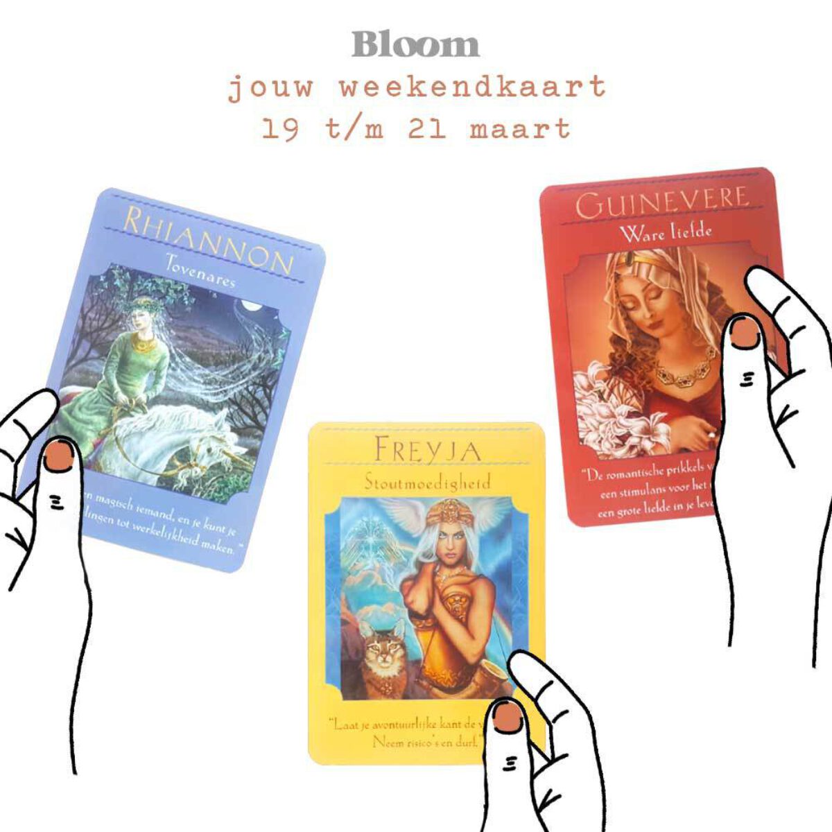 Weekendkaart 19 maart 2021 Bloom back web