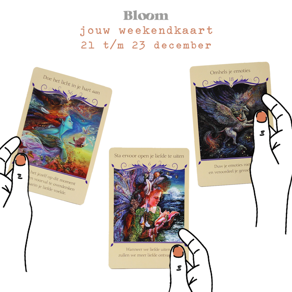Weekendkaart 21 December Omgedraaid