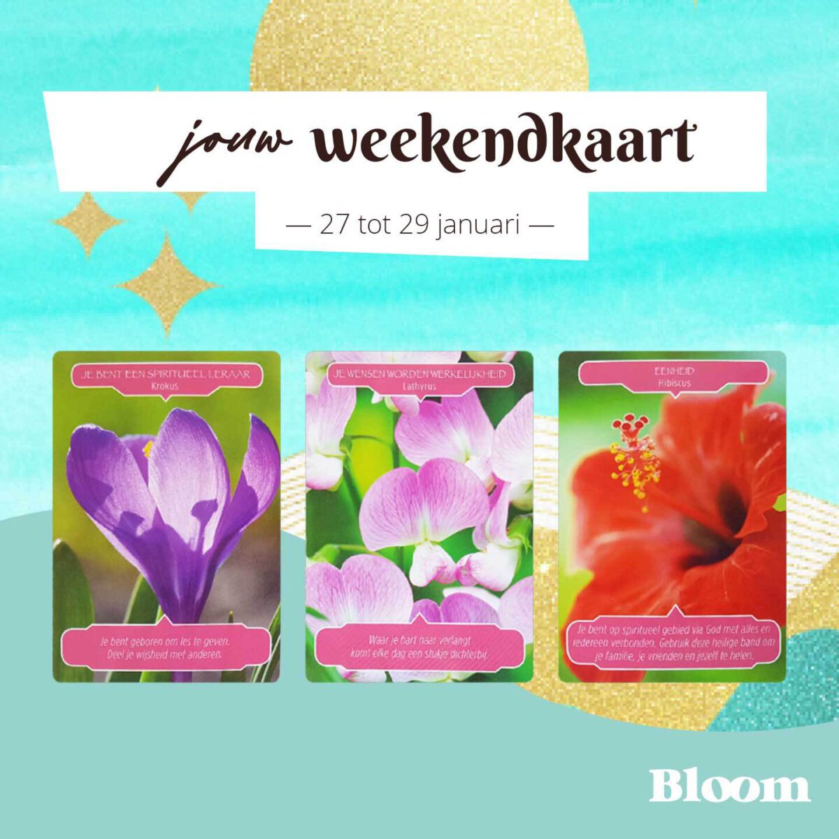 Weekendkaart 27 januari 2023 OMGEDRAAID