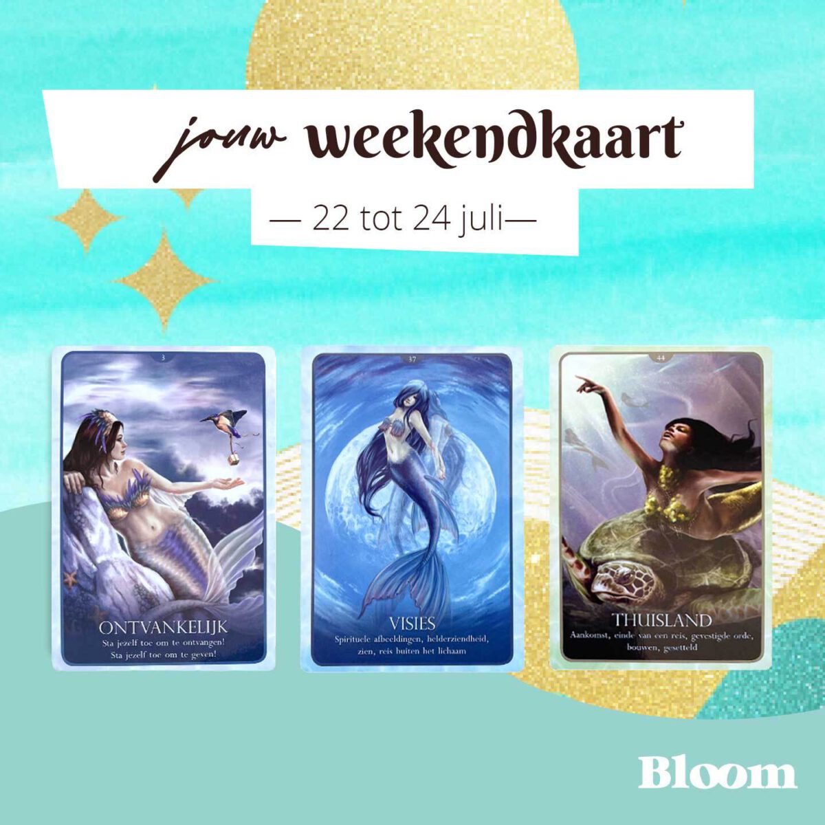 Weekendkaart Bloom Online 22 juli 2022 Omgedraaid