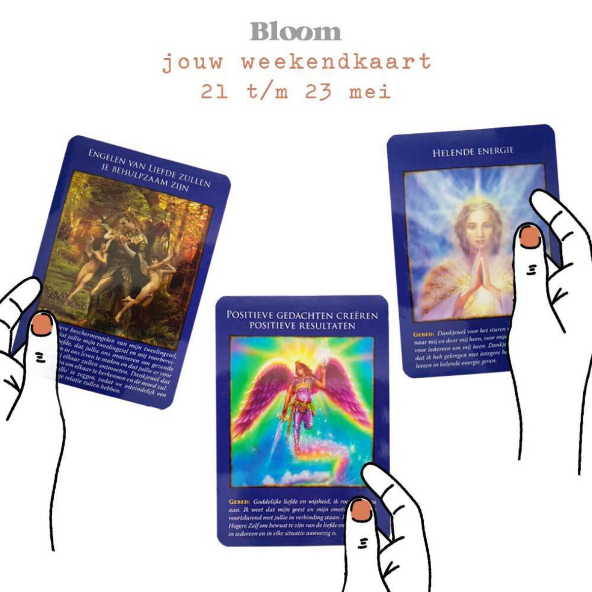 Weekendkaart omgedraaid 21 mei 2021 Bloom web