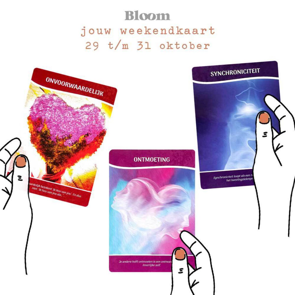 Weekendkaarten 29 oktober 2021