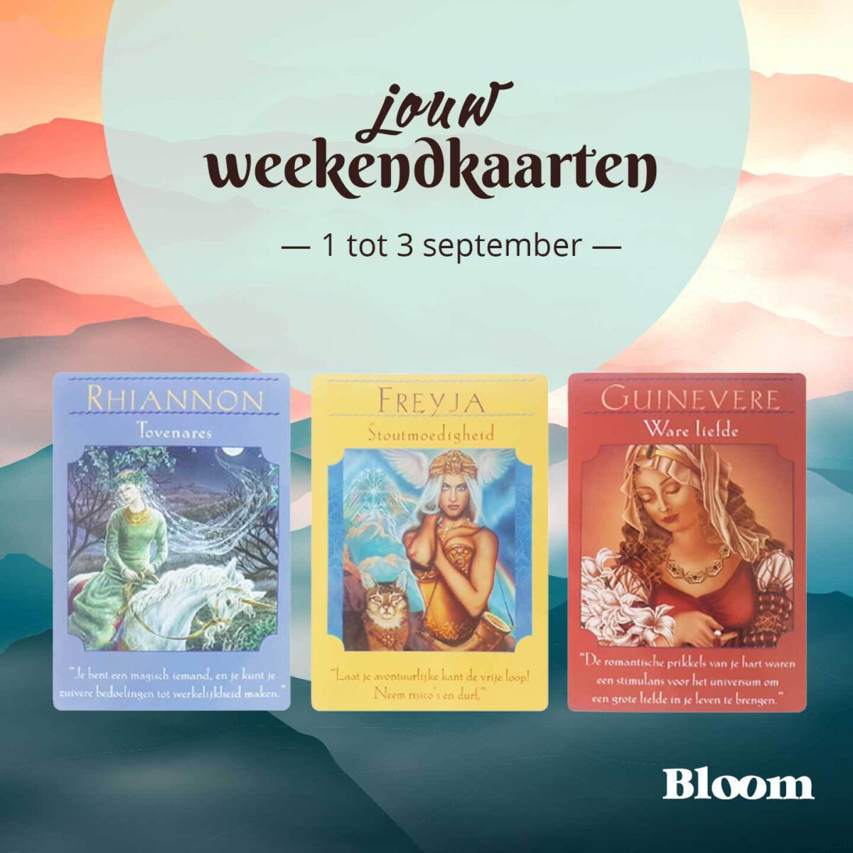 Weekendkaarten 01 September Omgedraaid