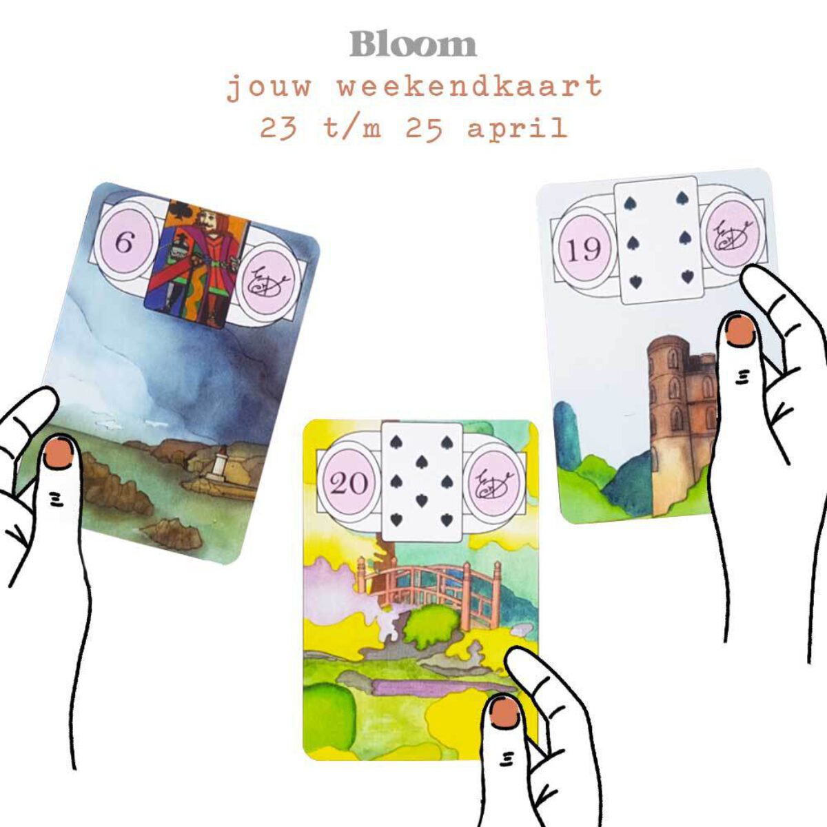 Weekkaart 23 april 2021 back Bloom web