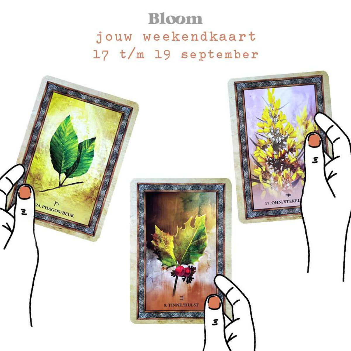 Weekkendkaart 17 09 2021 Bloom Online