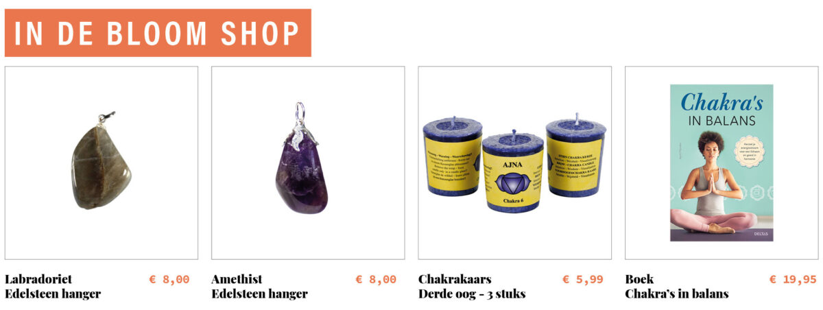 Zesde chakra Derde Oog In de shop banner