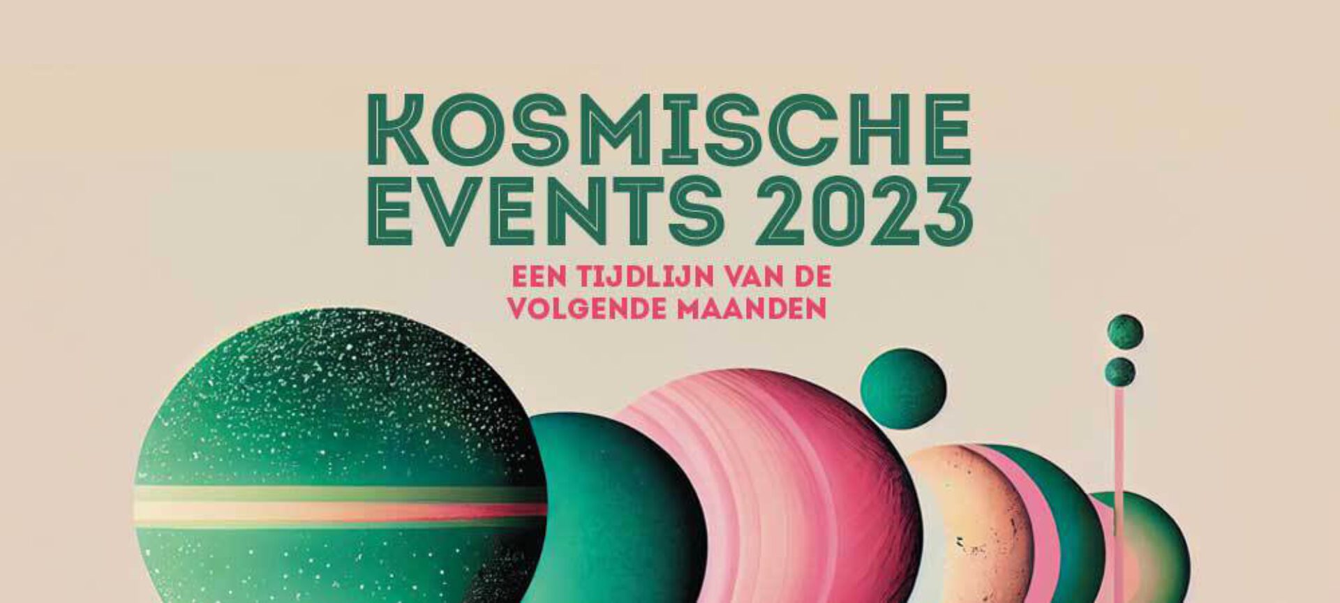 Kosmische Events 2023:  Een tijdlijn van de volgende maanden