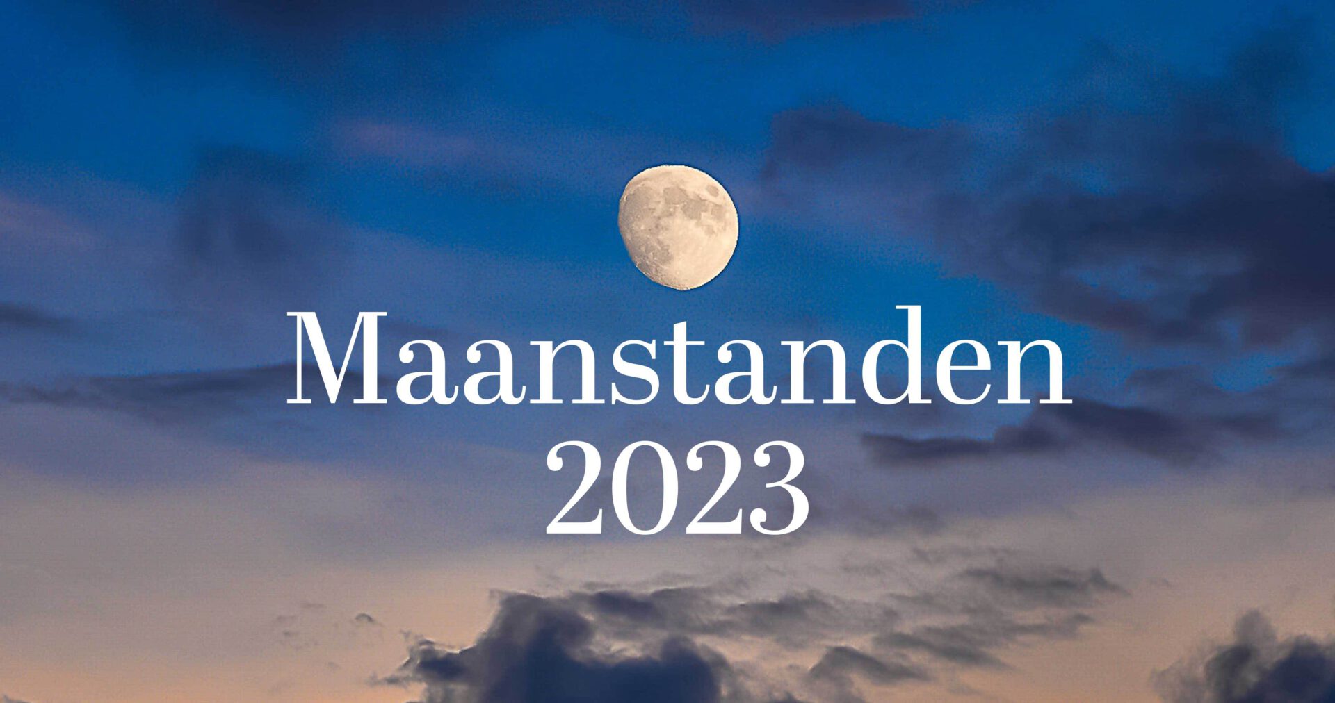 Maanstanden 2023: een handig overzicht