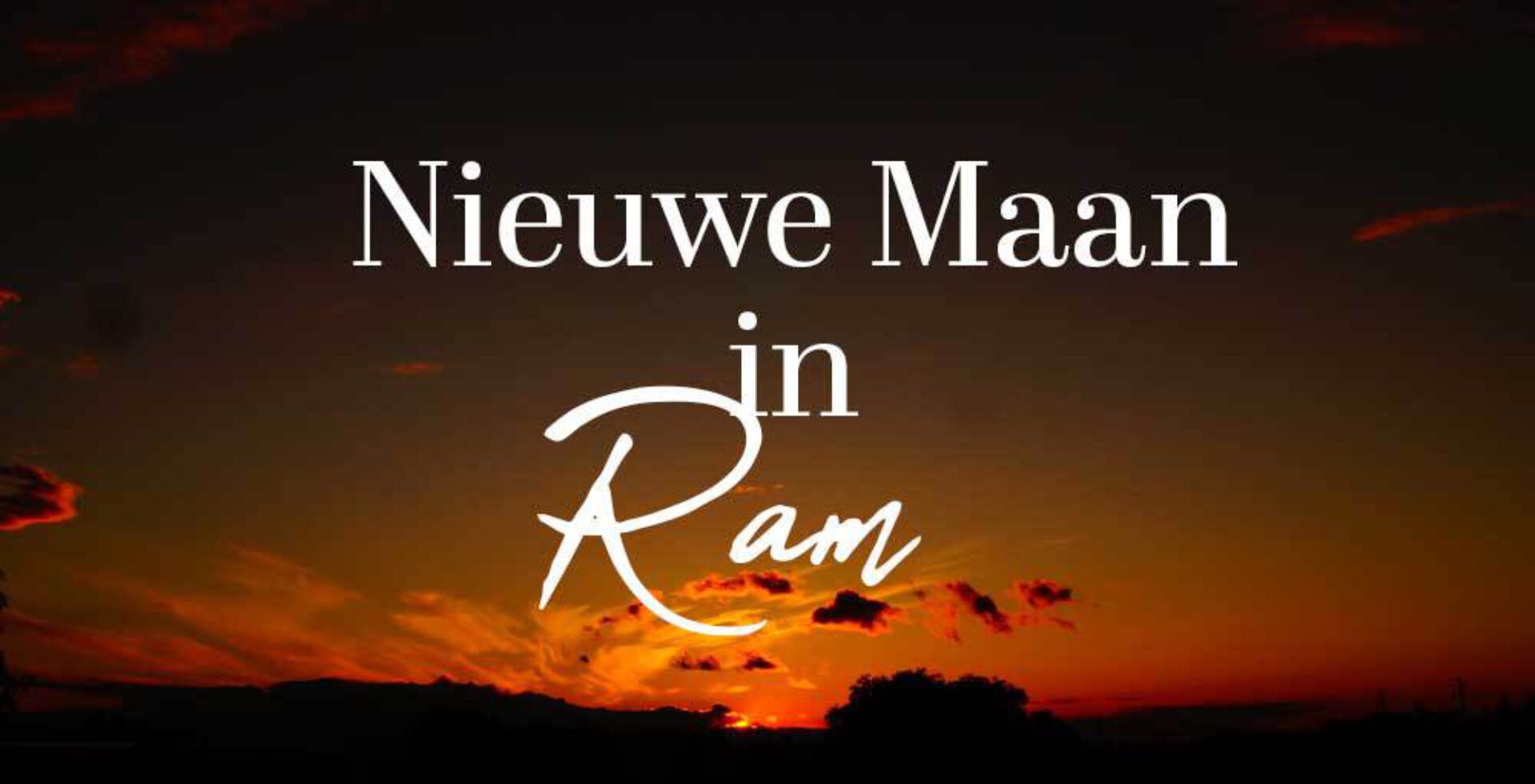 Nieuwe Maan in Ram • 21 maart 2023