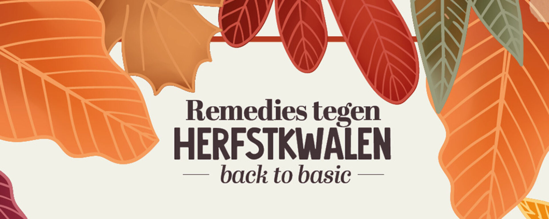 Remedies tegen herfstkwalen – back to basic