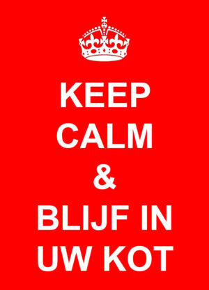 COVID 19 coronavirus astrologie gevolgen keep calm blijf in uw kot Bloom web