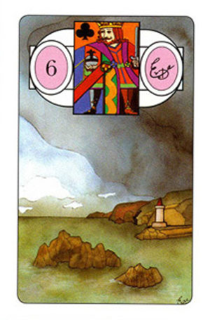 Kaart De Wolken Lenormand Waarzegkaarten Erna Droesbeke Bloom Wbe